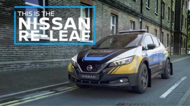 日產RE-LEAF概念車，有電，更有安全感！